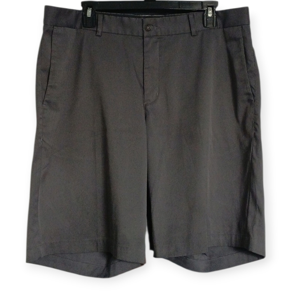 NIKE DRI-FIT MEN'S GRAY GOLF STANDARD FIT SHORTS SIZE 36